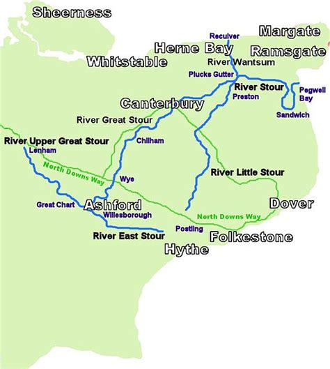 river stour map.